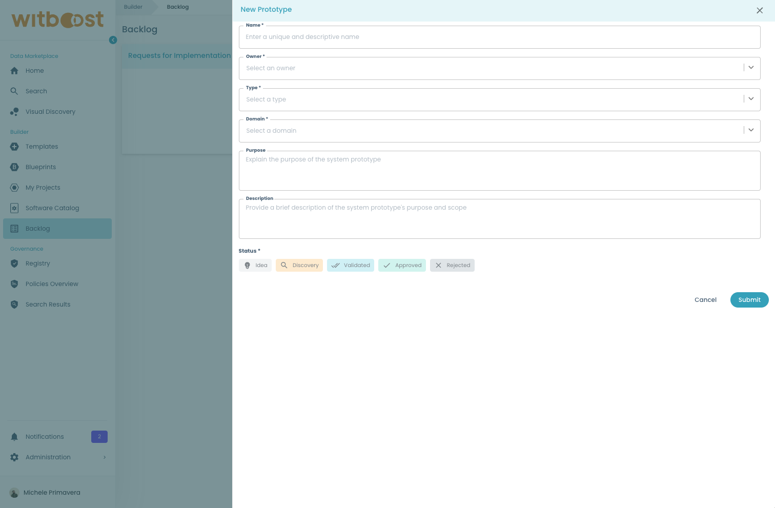 System Prototype Creation